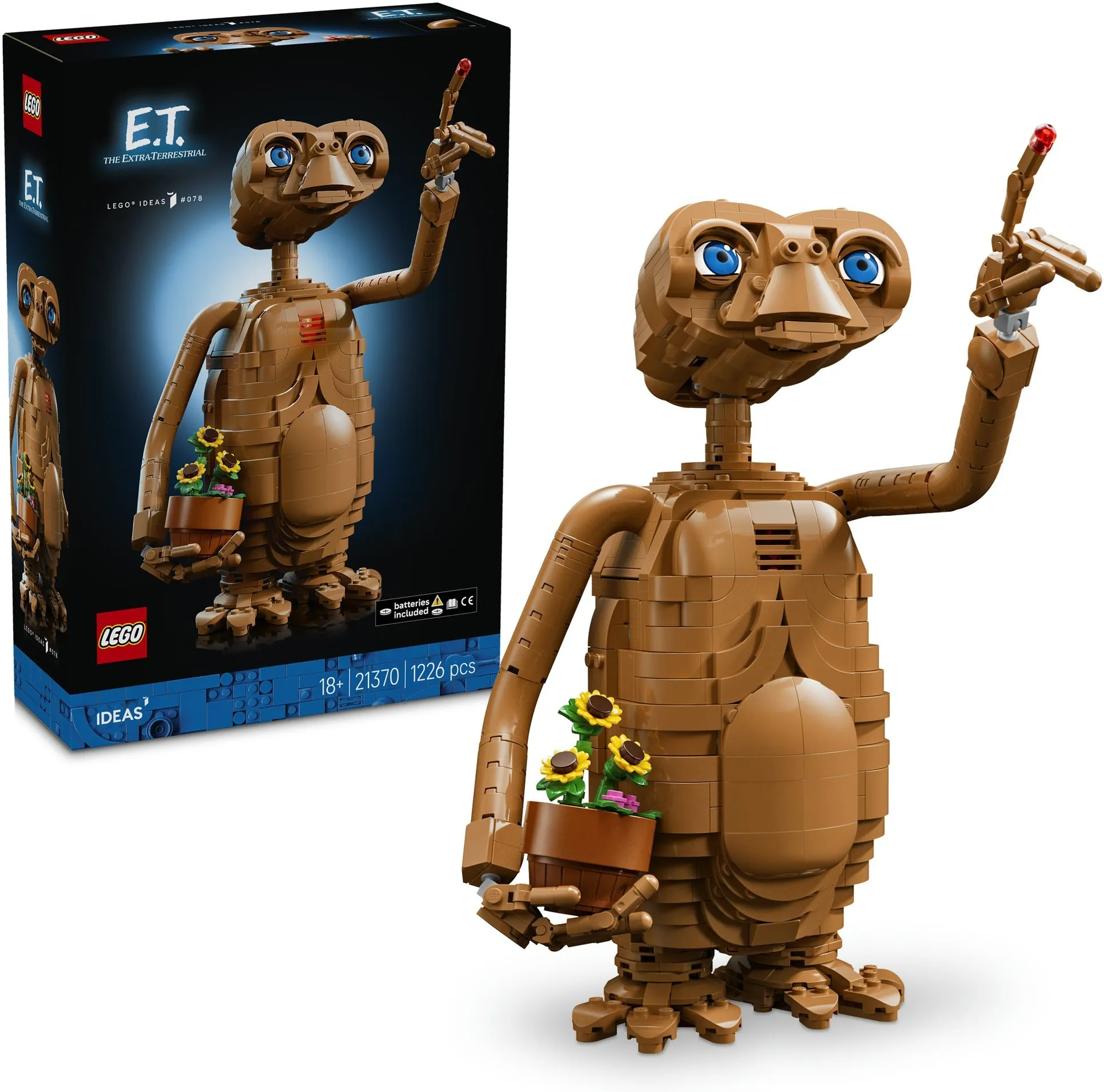 Конструктор LEGO Ideas 21370 Инопланетянин E.T.