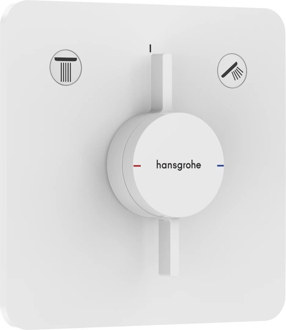 Смеситель для ванны Hansgrohe Duoturn Q Белый Матовый 75414700