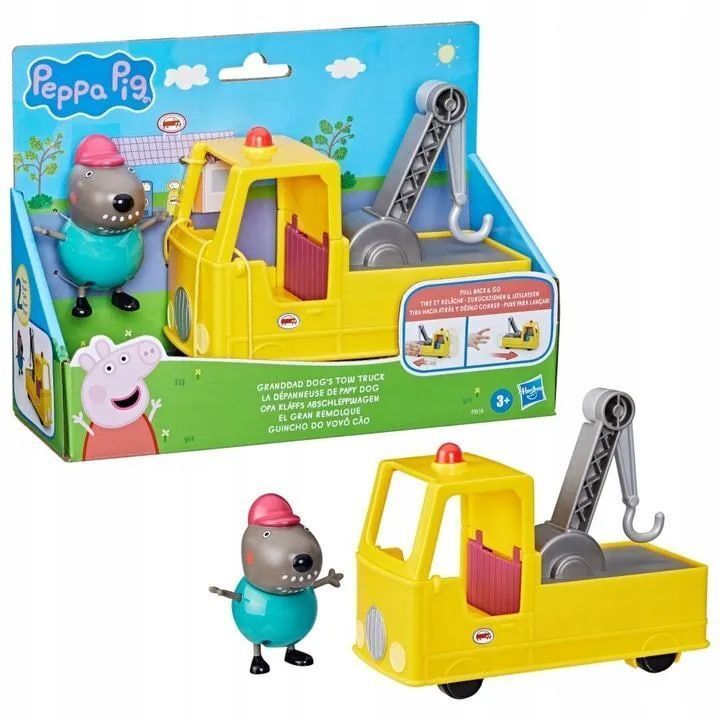 Hasbro Свинка Пеппа Грузовик-эвакуатор Дедушки Пса F9519