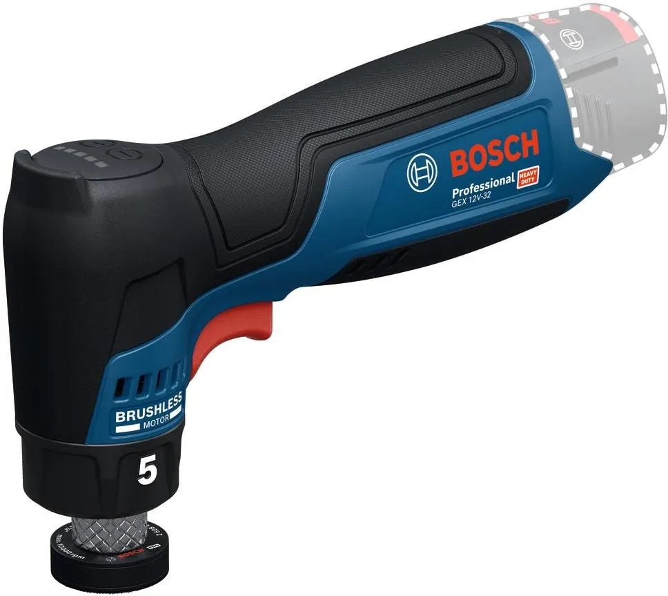 Эксцентриковая шлифовальная машина аккумуляторная Bosch GEX 12V-32 Professional 06019L2000