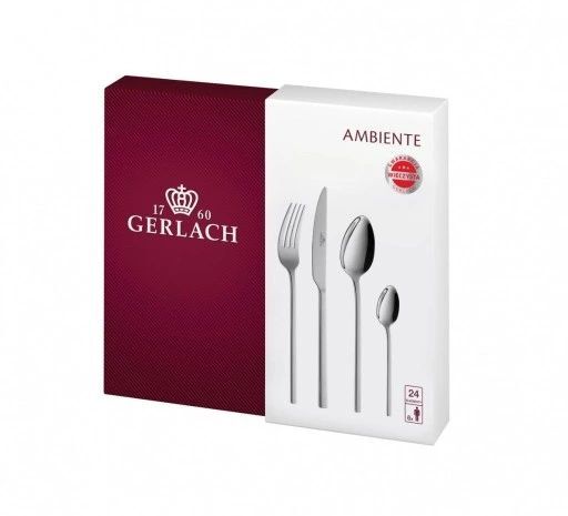 Набор столовых приборов Gerlach Ambiente 24 шт
