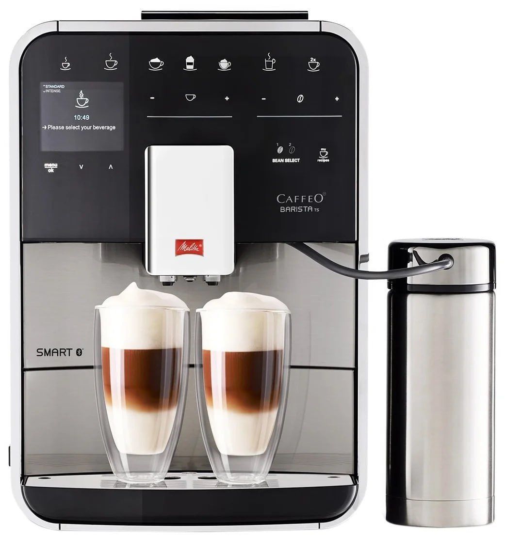 Кофемашина Melitta Caffeo Barista TS Smart SST, нержавеющая сталь F86/0-100