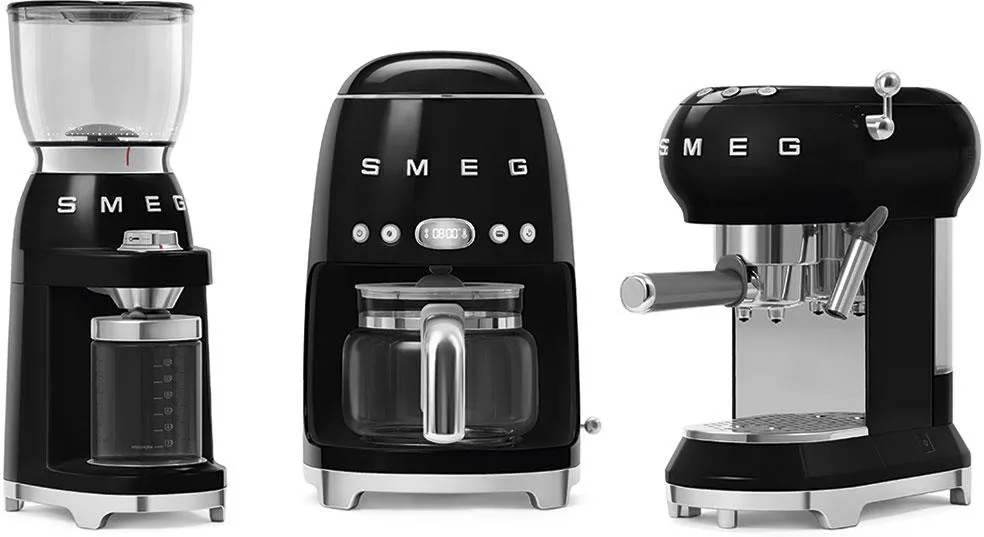 Кофемолка Smeg CGF11, черная
