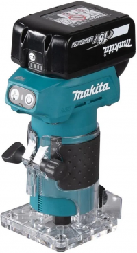 Аккумуляторная фрезерно-выборочная машина Makita DRT52Z 18 В, без АКБ и ЗУ