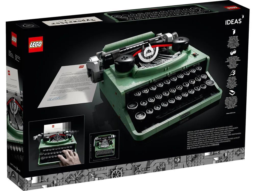 LEGO Ideas 21327 Печатная машинка