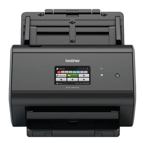 Сканер Brother ADS-2800W черный