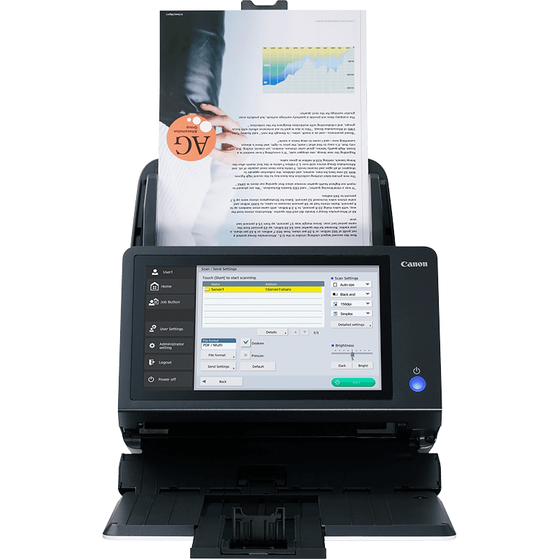 Подложка формата A4 для Canon DR-C240 0697C001