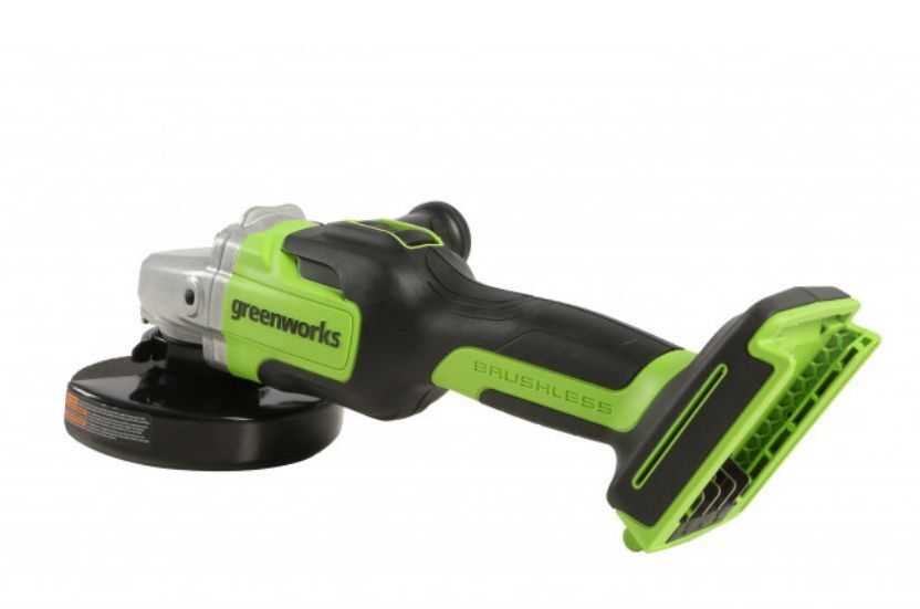 Углошлефовальная машина аккумуляторная Greenworks GD24AG (GR3200207) без акб