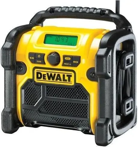 Аккумуляторное радио DeWalt DCR019