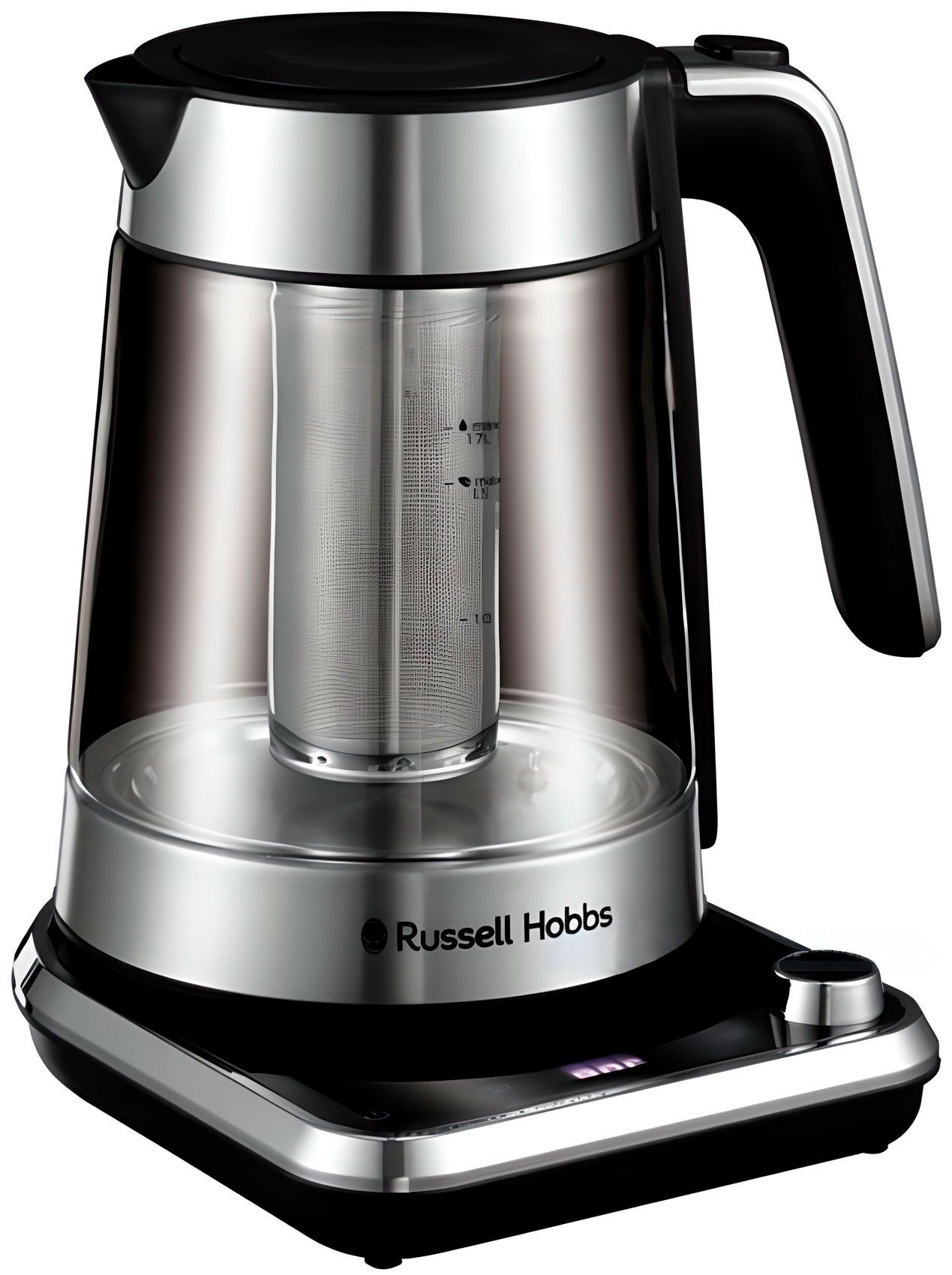 Электрический чайник Russell Hobbs 26200-70 Attentiv, 1,7 литра, 3000 Вт, серый