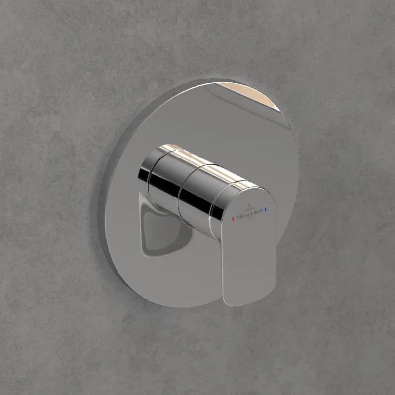 Встраиваемый смеситель для душа Villeroy & Boch O.Novo Chrom TVS10435200061