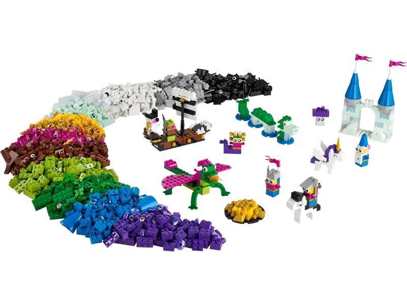 Конструктор LEGO Classic Творческая вселенная фэнтези 11033, 1800 деталей