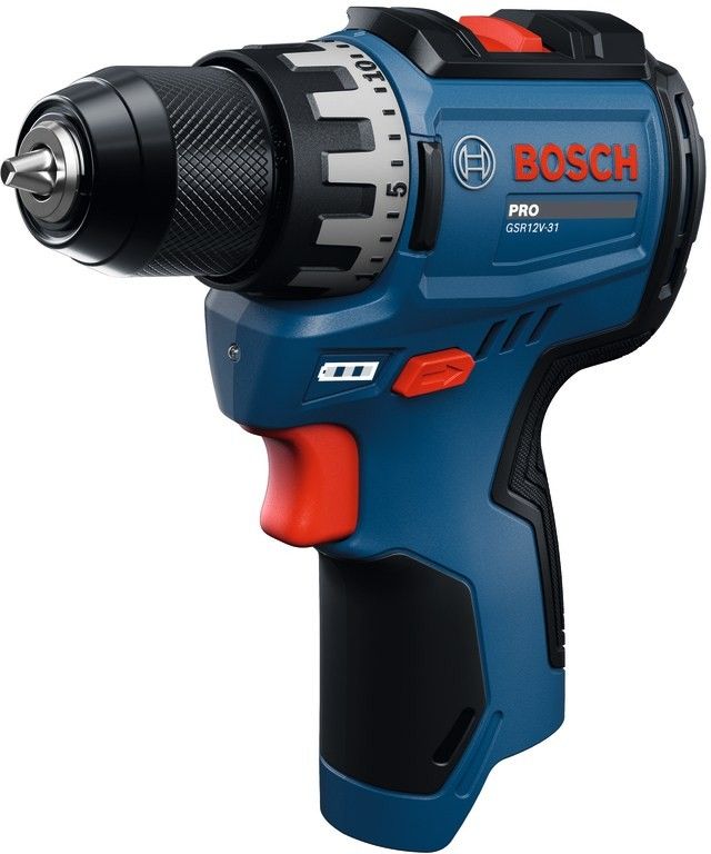 Аккумуляторная дрель-шуруповерт Bosch GSR 12V-31 06019S6000 без АКБ и ЗУ