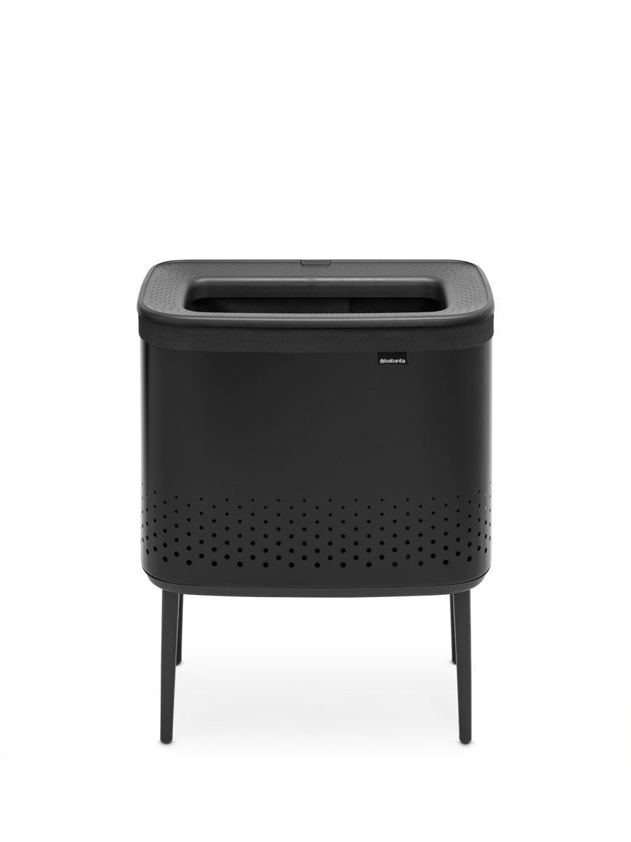 Бак для белья 60л Brabantia Bo черный