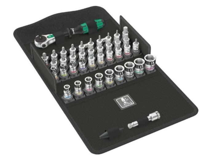 Комплект торцевых ключей All-In 42cz. Трещотка Zyklop Speed 1/4 " 8100 Sa (5003755001)