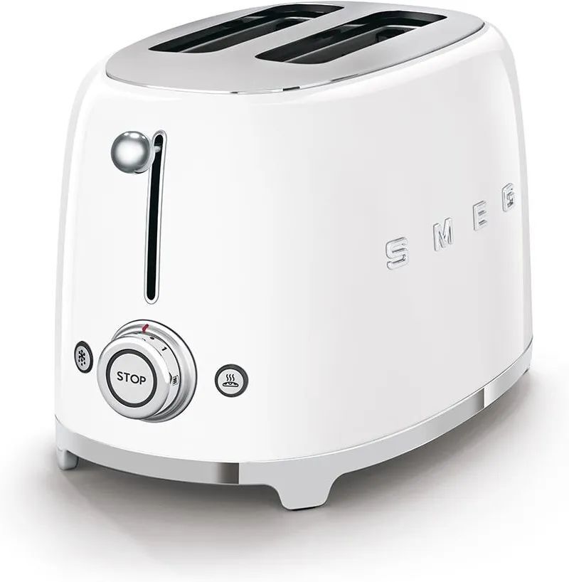 Набор тостер+чайник SMEG TSF01WHEU + KLF04WHEU белый
