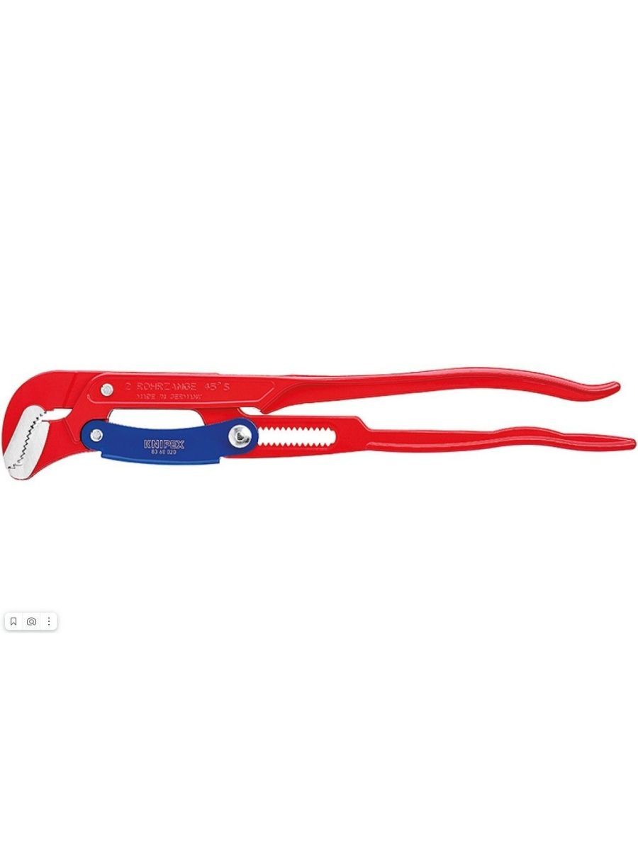 Клещи трубные с S-образным смыканием губок KNIPEX KN-8360020