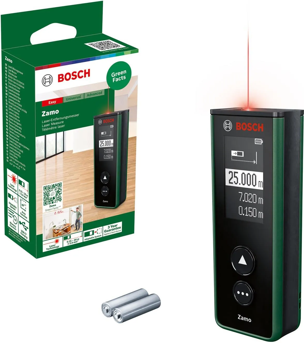 Лазерный дальномер Bosch Zamo IV 0603672900
