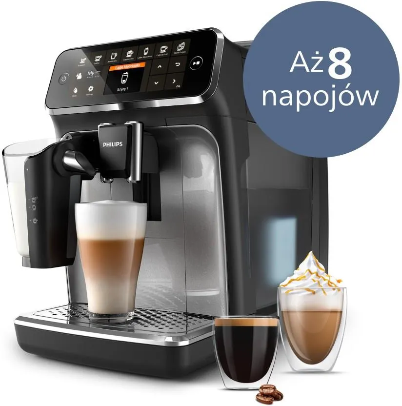 Кофемашина Philips 4300 LatteGo EP4346/71
