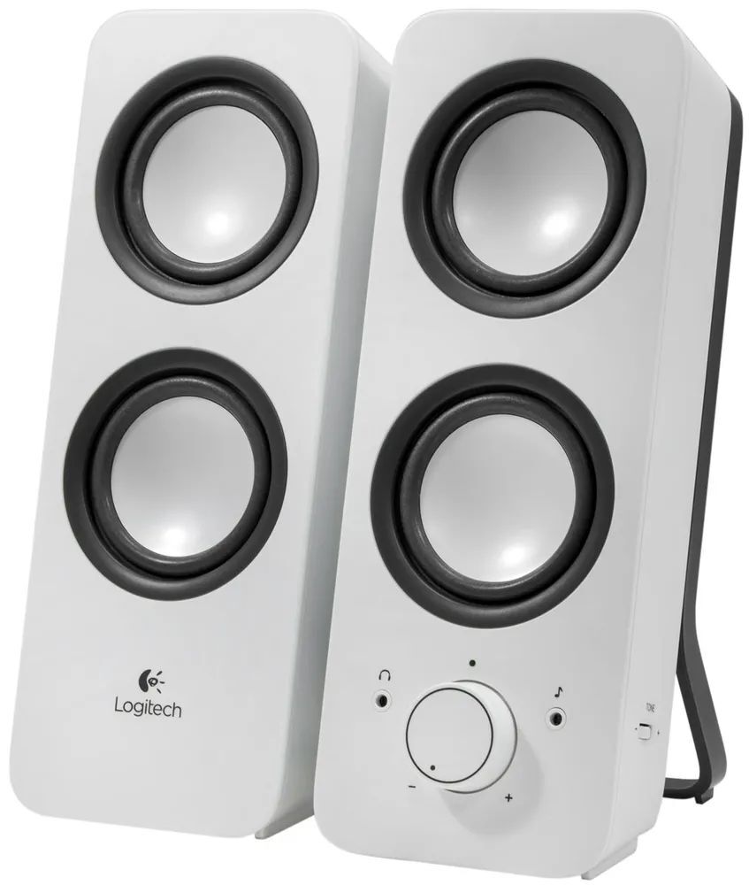 Компьютерная акустика Logitech Z200, Snow White (980-000811)