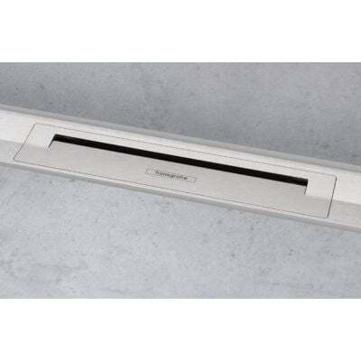 Наружный линейный слив Hansgrohe RainDrain Flex 100см 56053800