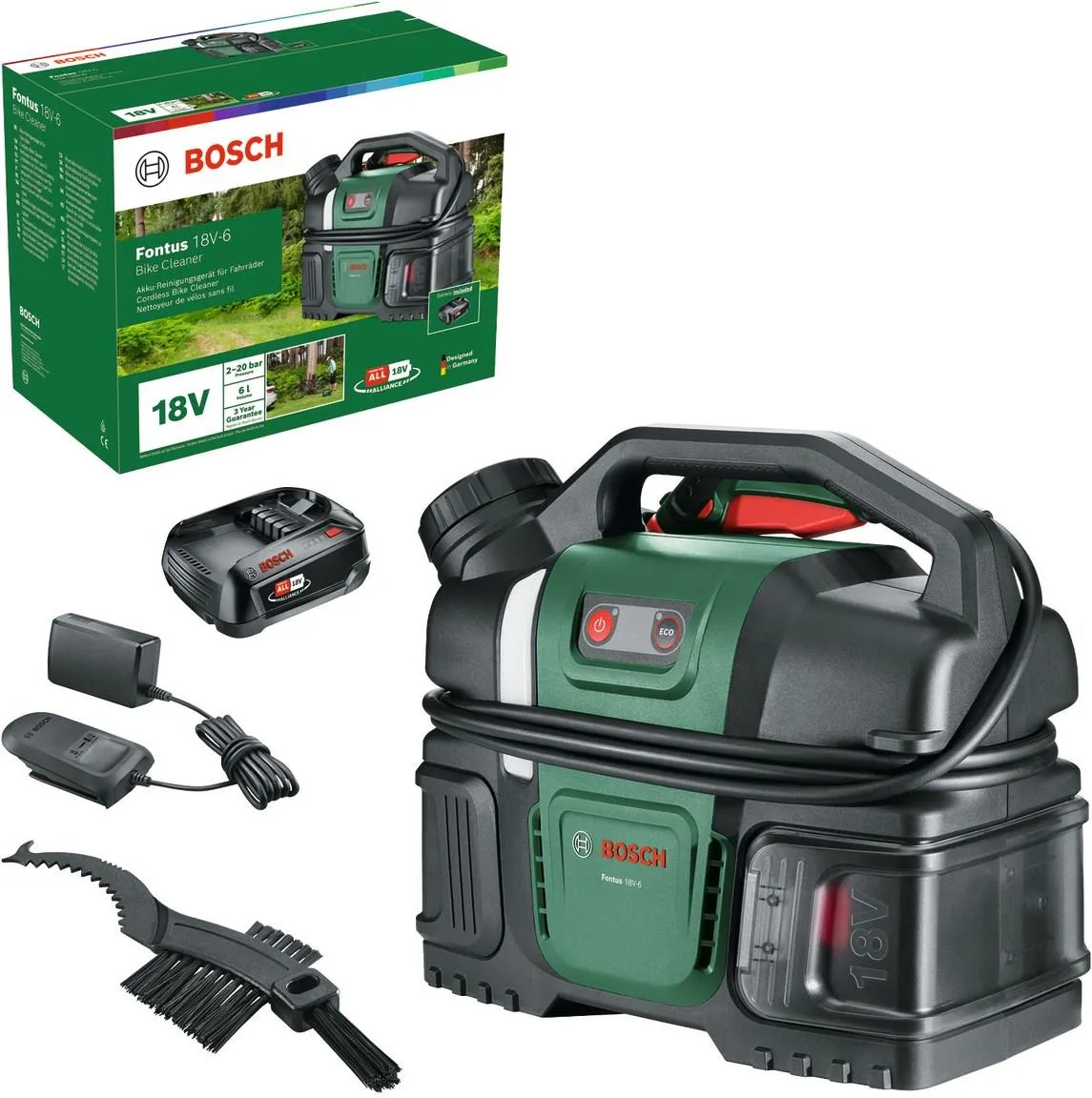 Мойка высокого давления Bosch Fontus 18V-6 06008B6201