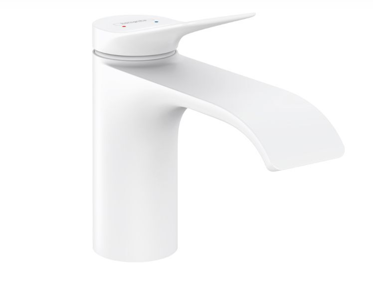 Смеситель для умывальника Hansgrohe Vivenis 80 Coolstart матовый белый75014700