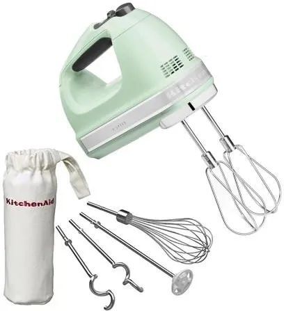 Ручной миксер KitchenAid 5KHM9212EPT фисташковый
