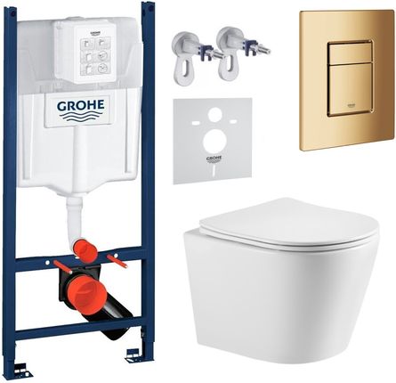 Кнопка смыва Grohe Skate Cosmopolitan 38732GL0, золото