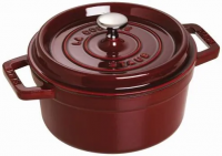 Чугунная круглая кастрюля Staub Cocotte Ø 18 см, гранатовая 40509819