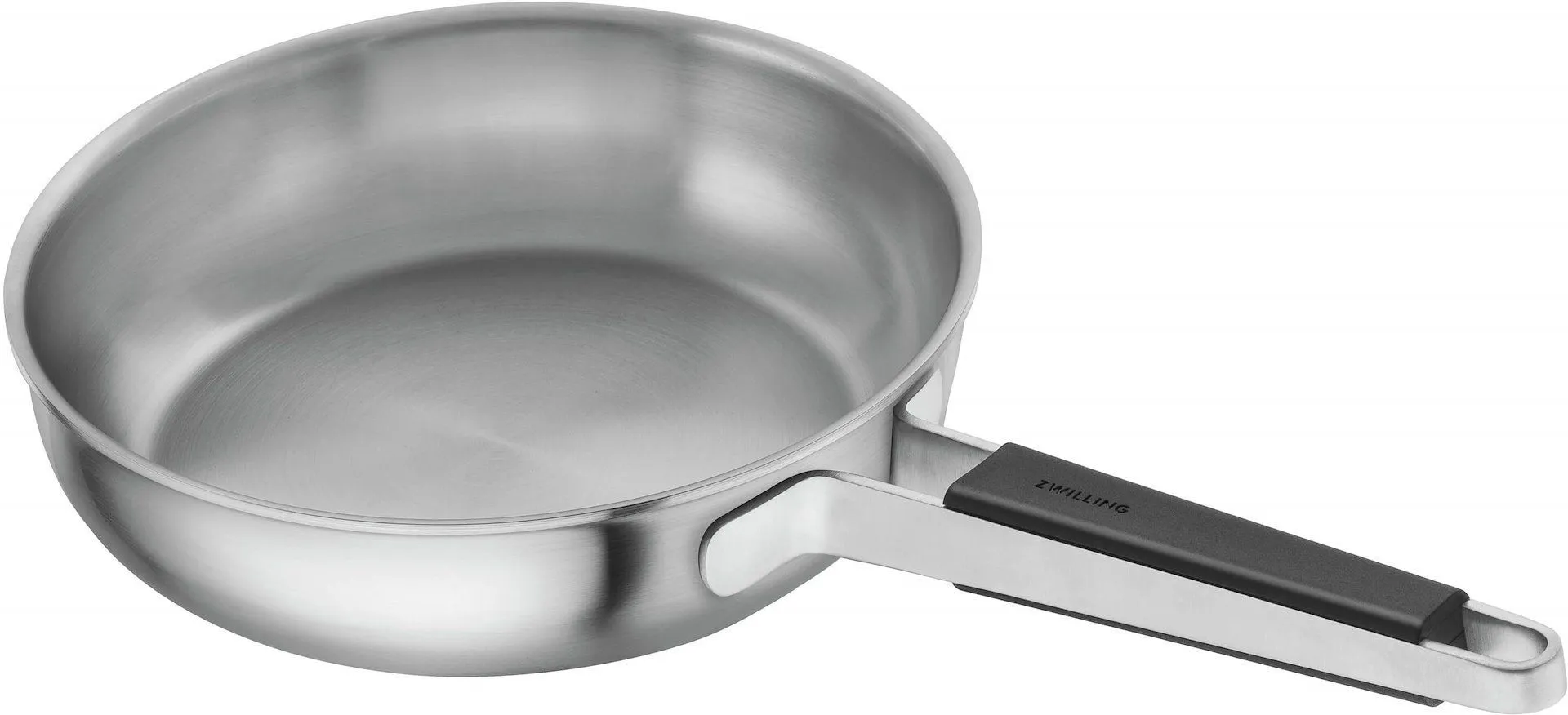 Сковорода ZWILLING Pure, плоская, серебристая, 24 см 1034472