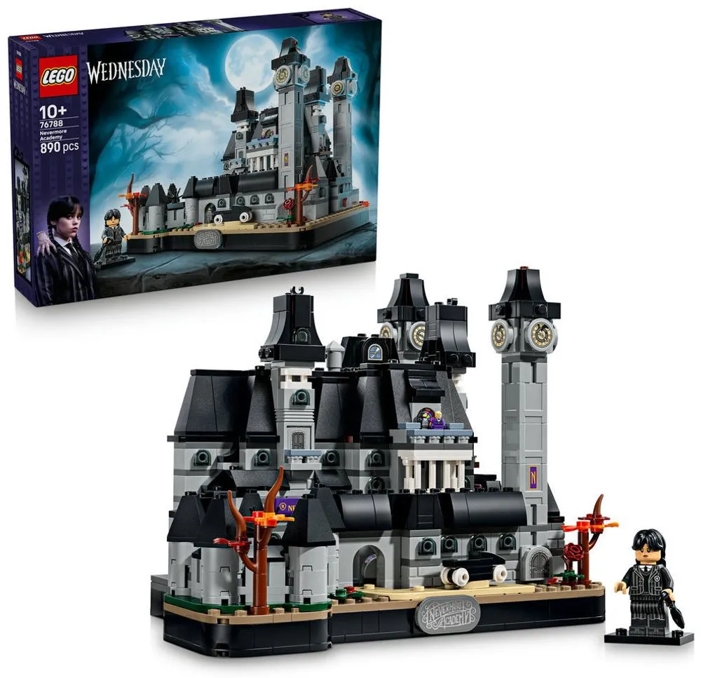 Конструктор LEGO 76788 Wednesday: Академия Невермор