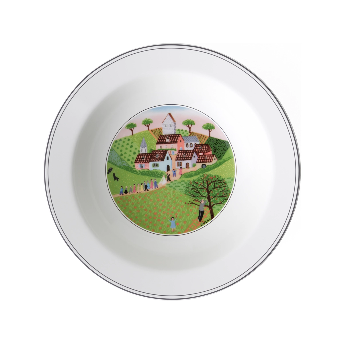 Тарелка глубокая Villeroy & Boch Design Naif 1023372756
