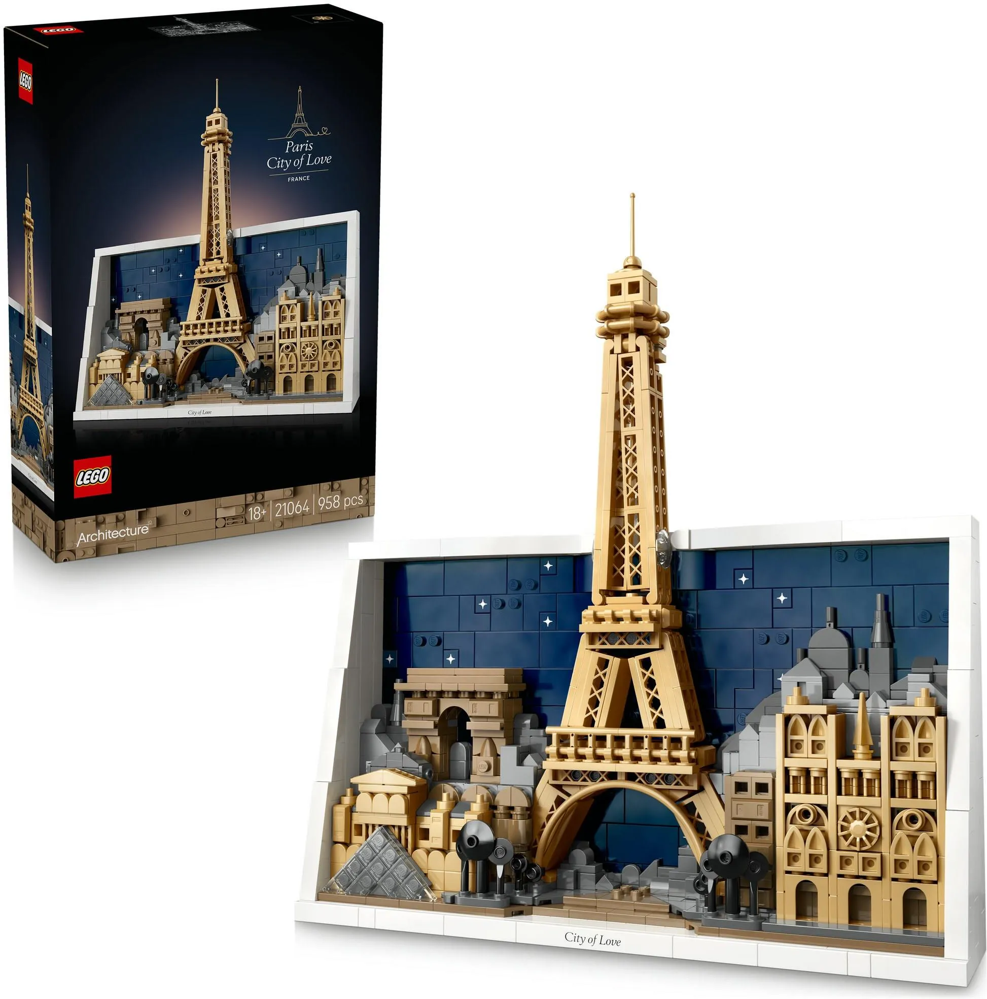 Конструктор LEGO Architecture Париж 21064
