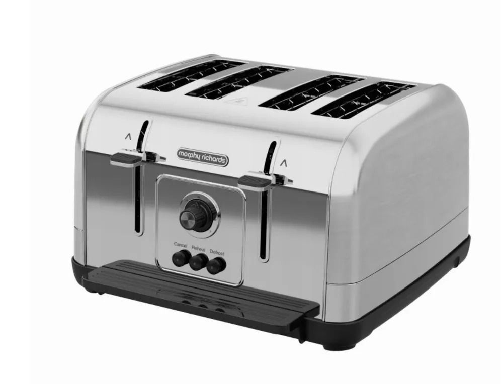 Morphy Richards Тостер Venture 4 Slice Brushed Stainless Steel 240130