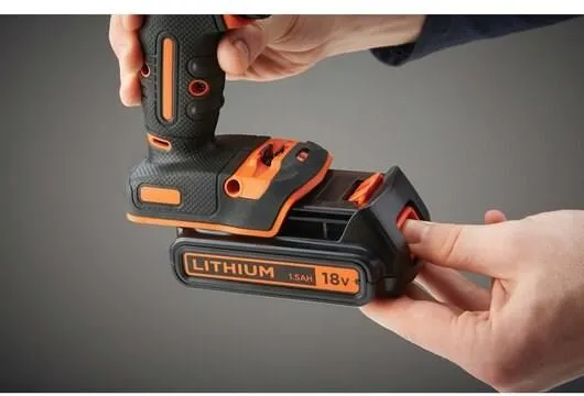 Аккумуляторная ударная дрель Black&Decker BDCHD18-QW