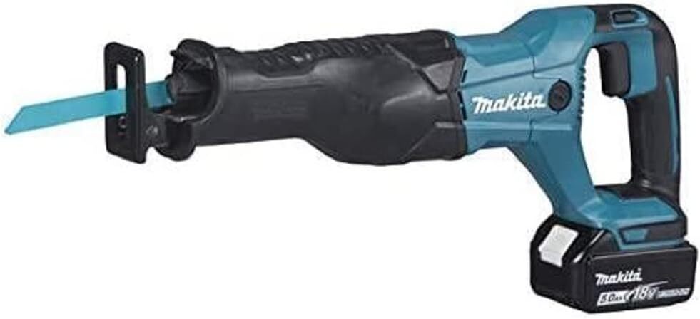 Пила сабельная Makita DJR186RTE 18V LXT с АКБ 2x5,0 Ah и ЗУ