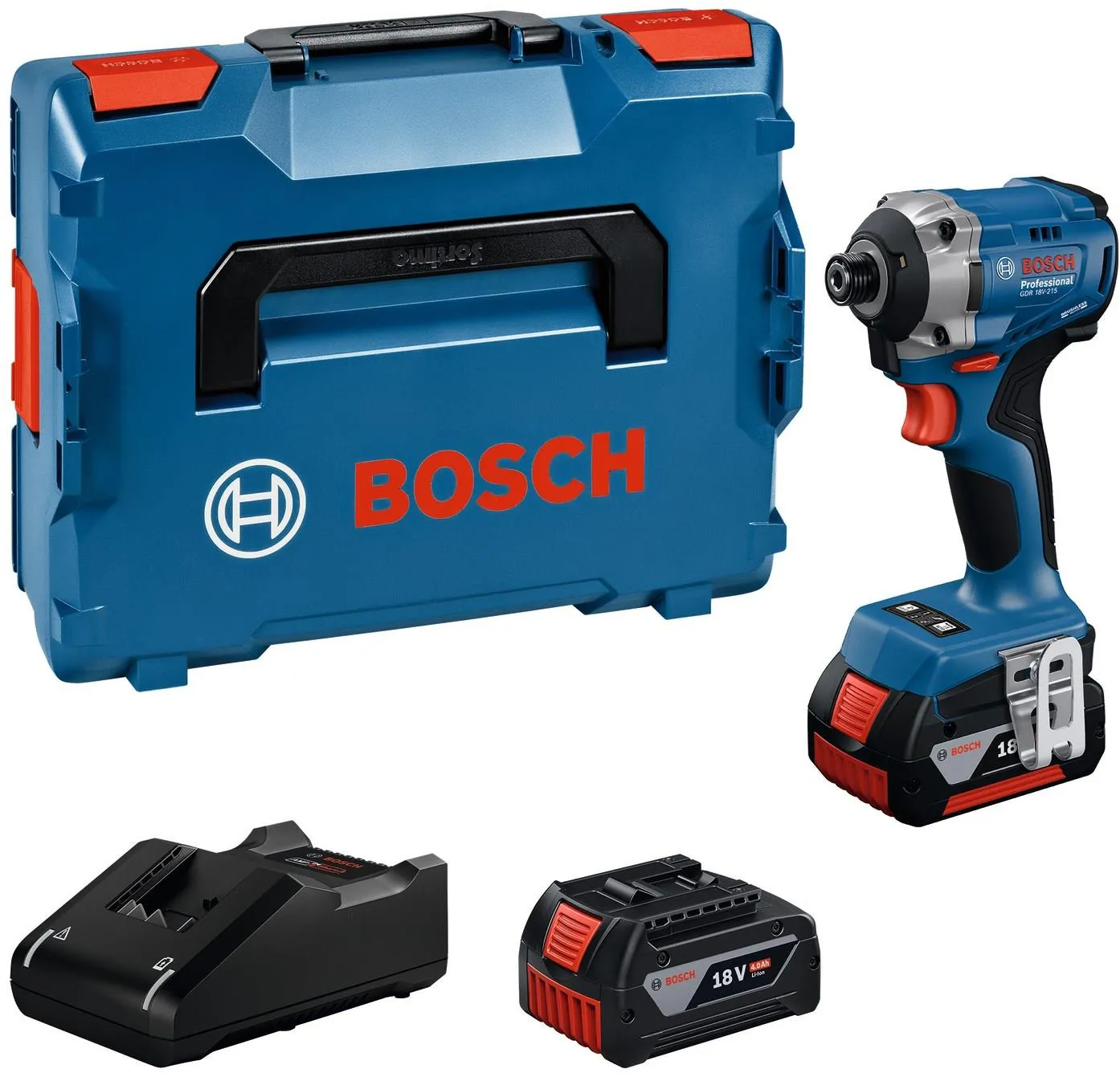 Аккумуляторный ударный винтоверт Bosch GDR 18V-215 Professional 06019N2002