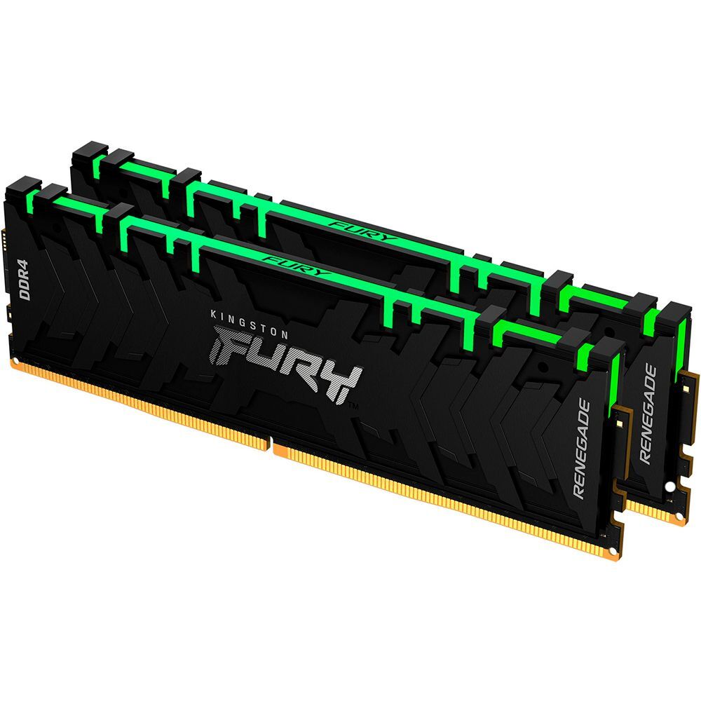 Оперативная память Kingston Fury Renegade RGB KF436C16RB1AK2/32 DDR4 - 2x 16ГБ 3600МГц, DIMM, Ret