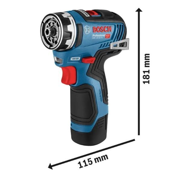 Аккумуляторный шуруповерт Bosch GSR 12V-35 FC Professional (06019H3003)