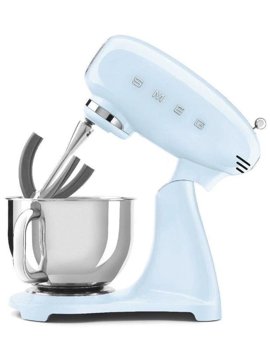 Миксер Smeg SMF03, голубой