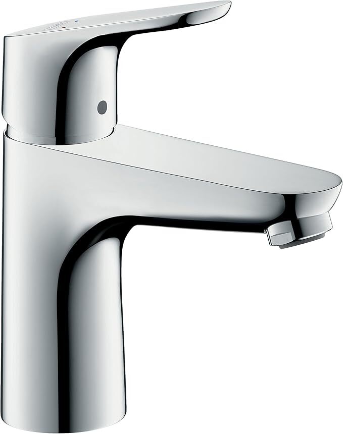 Смеситель для раковины Hansgrohe Focus 100 LowFlow Хром 31513000 чёрный