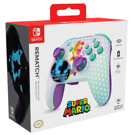 Геймпад Turtle Beach Rematch Wireless Nintendo Switch Invincible Mario (TBC810195)