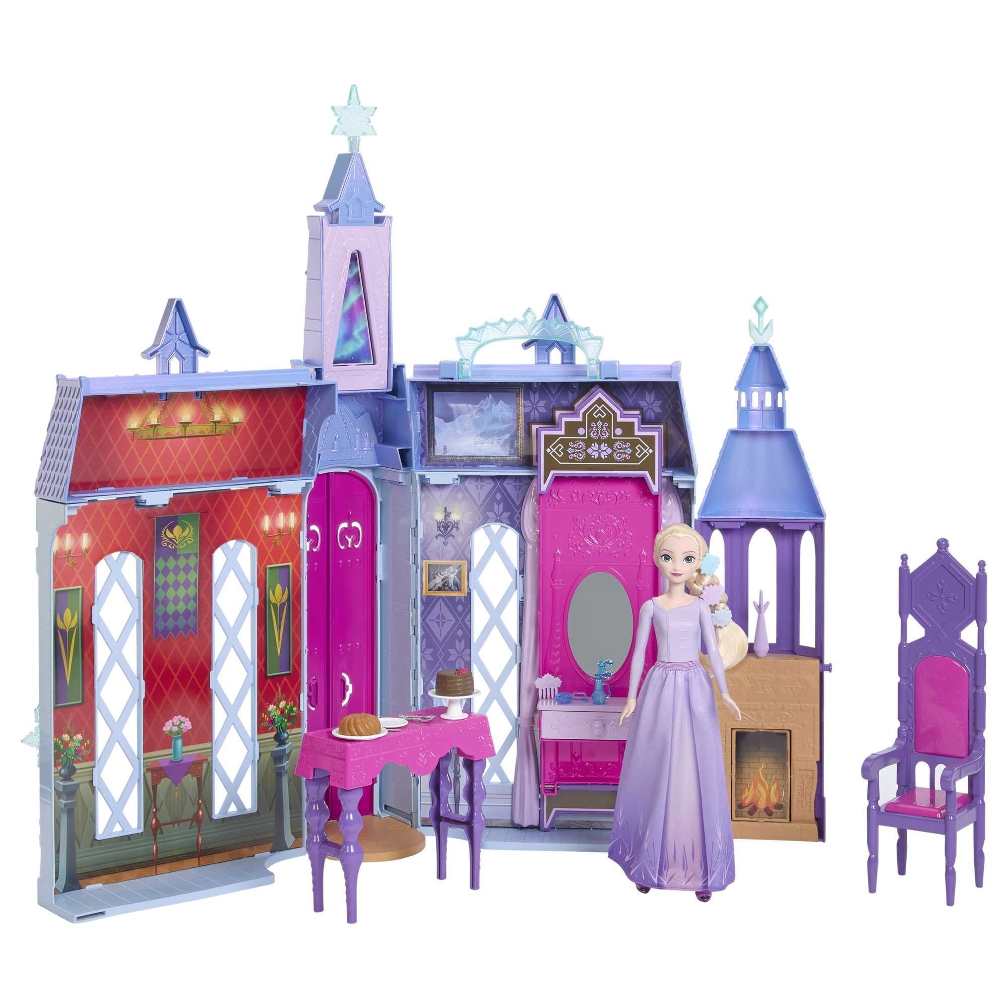 Игрушка Mattel Disney Холодное сердце Замок Арендель + Кукла Эльза HLW61
