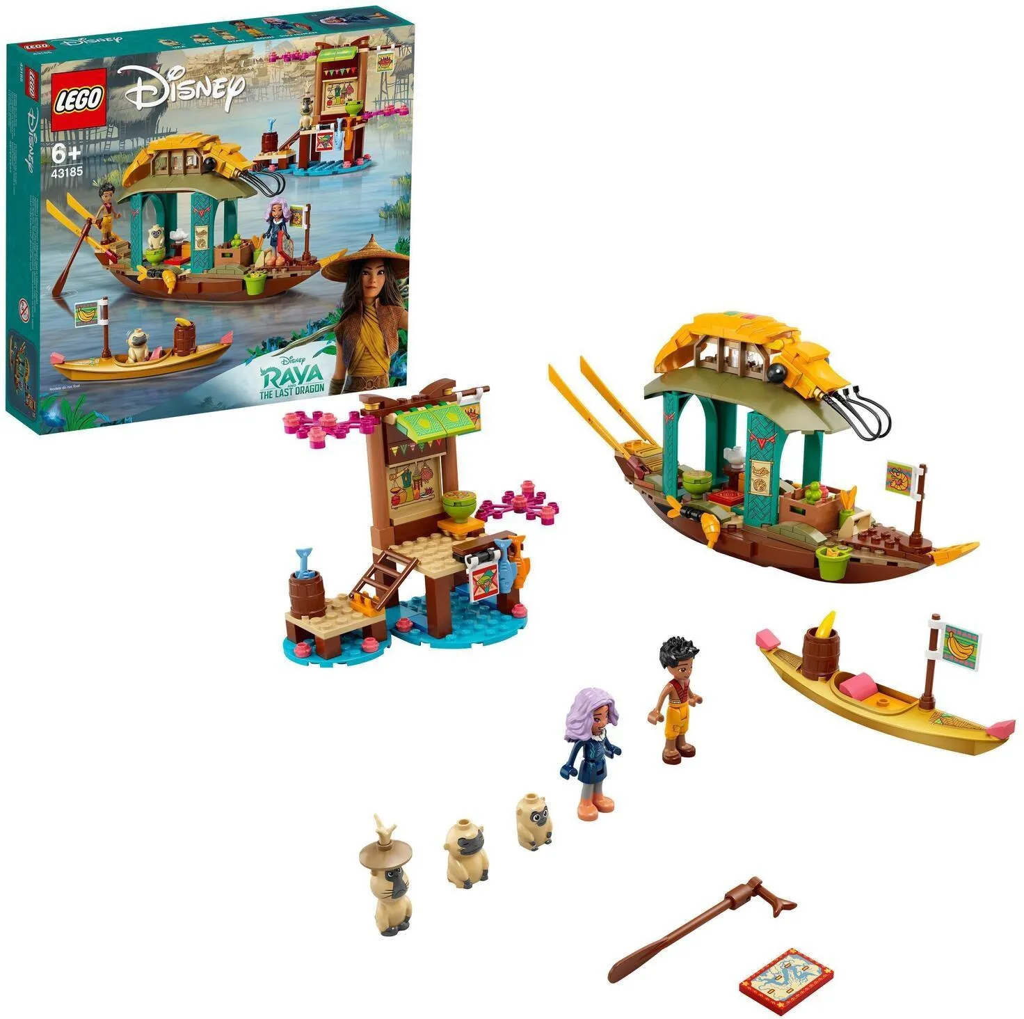 LEGO Disney 43185 Лодка Моаны