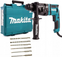 Перфоратор SDS-Plus Makita HR1841F 470 Вт, набор сверел, кейс