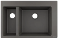 Кухонная раковина Hansgrohe 180x450 каменный серый 43315290