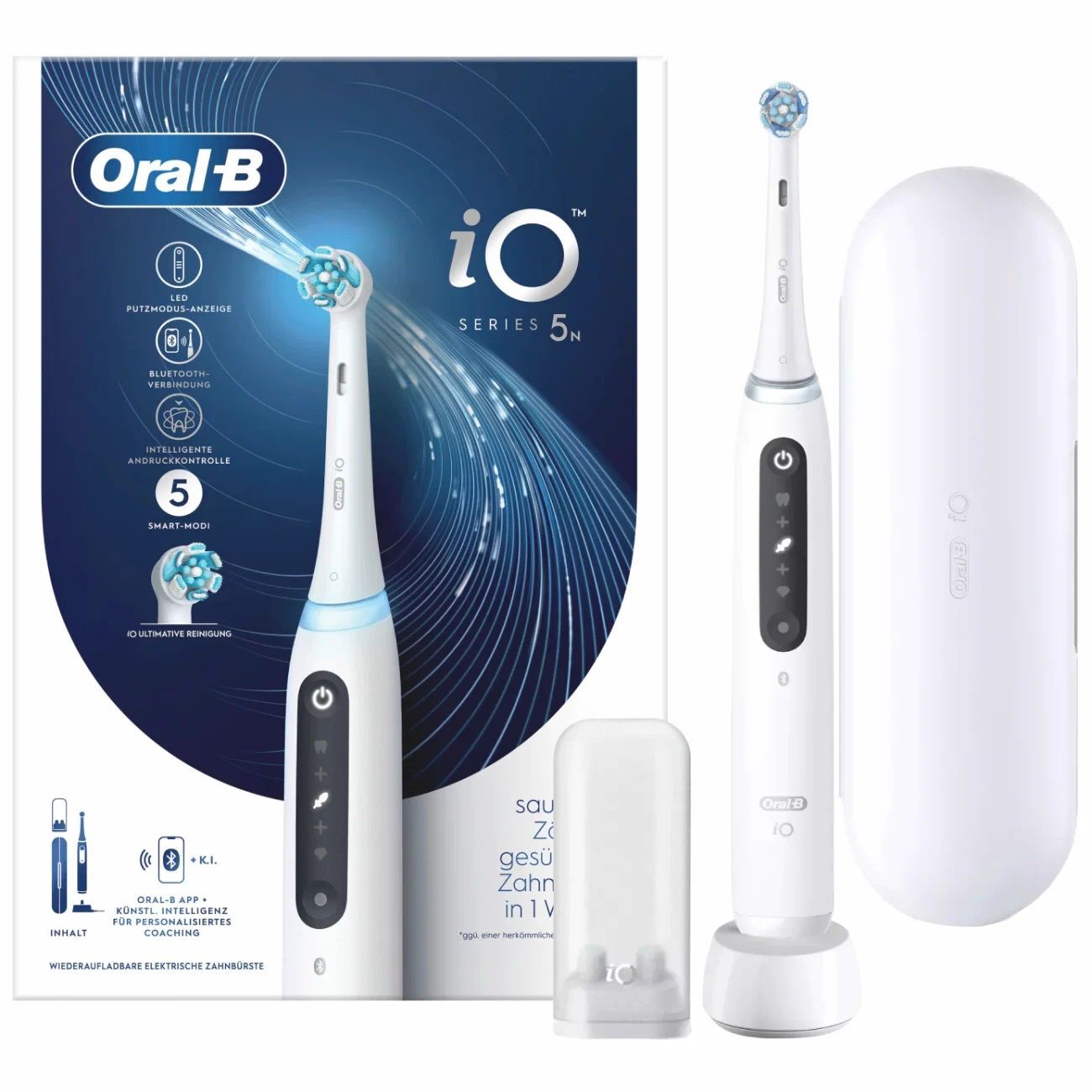 Электрическая зубная щетка Oral-B iO5N Quite White