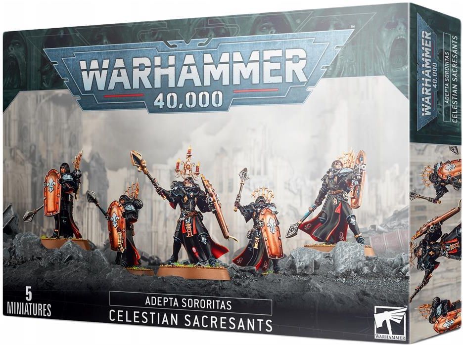 Миниатюра Games Workshop Warhammer 40K Adepta Sororitas Celestian Sacresants
