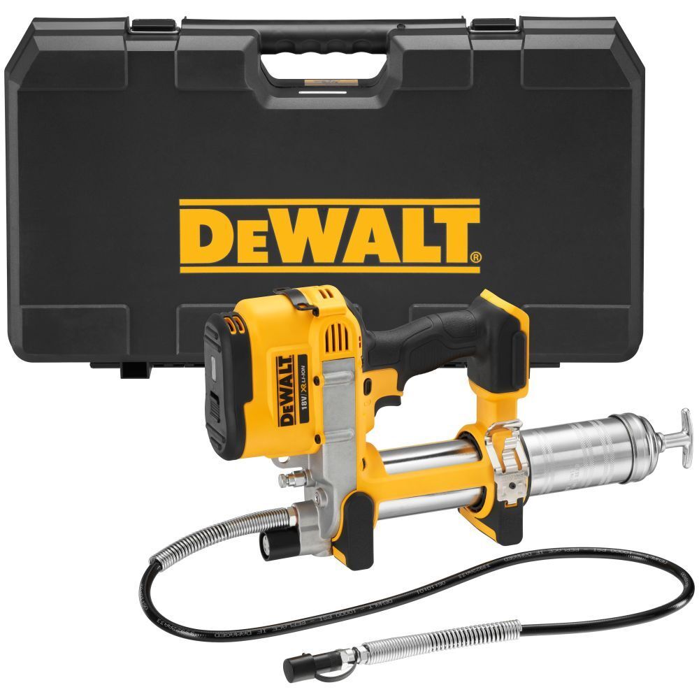 Аккумуляторный смазочный пистолет DeWalt DCGG571NK, без АКБ и ЗУ, в кейсе
